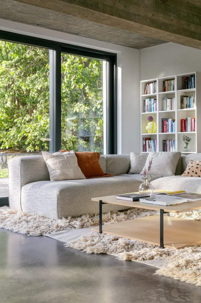 Edda hjørne sofa Rock tekstil