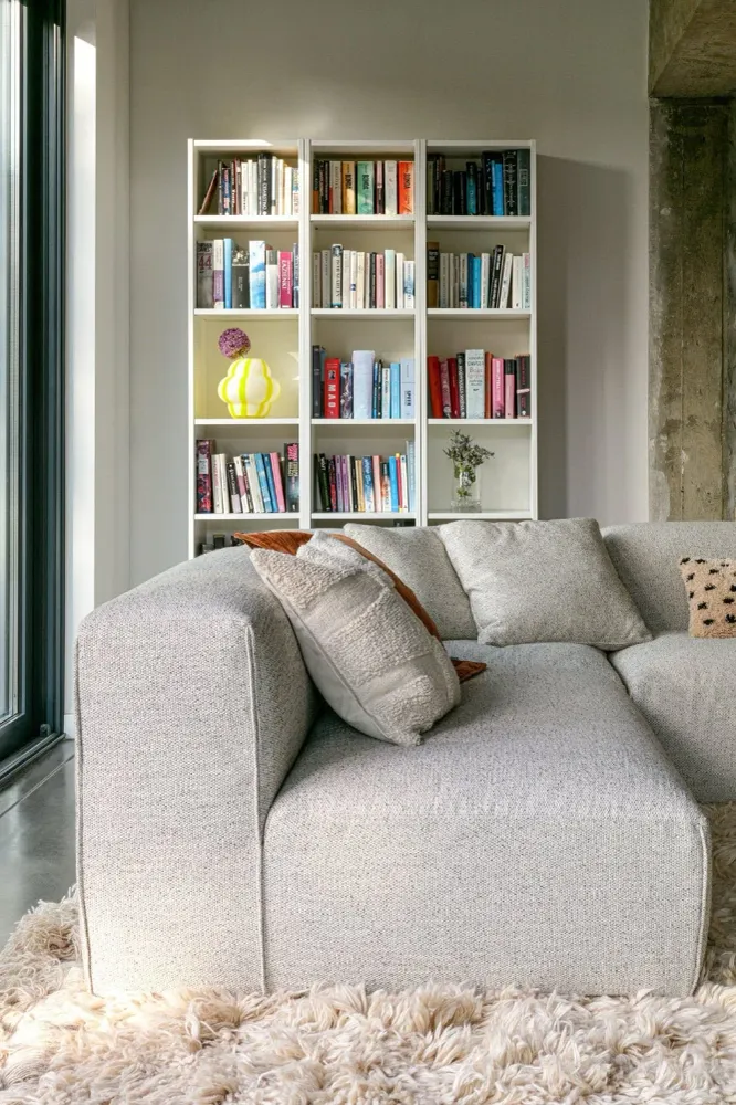 Edda hjørne sofa Rock tekstil