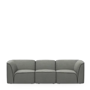 Flora 2.5-seater - Dark grey