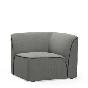 Flora corner module - Dark grey