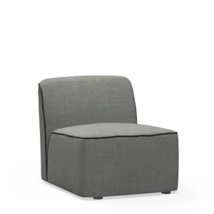 Flora middle module (66 cm) - Dark grey