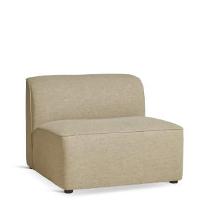 Flora middle module (90 cm) - Warm beige