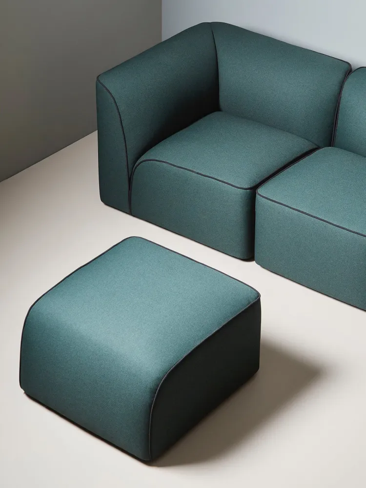 Flora pouf - Warm beige
