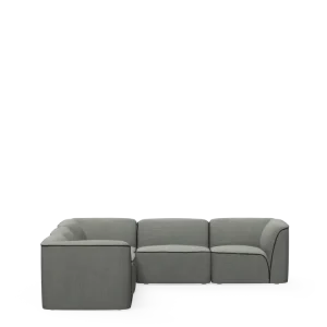 Flora sectional 3 - Dark grey