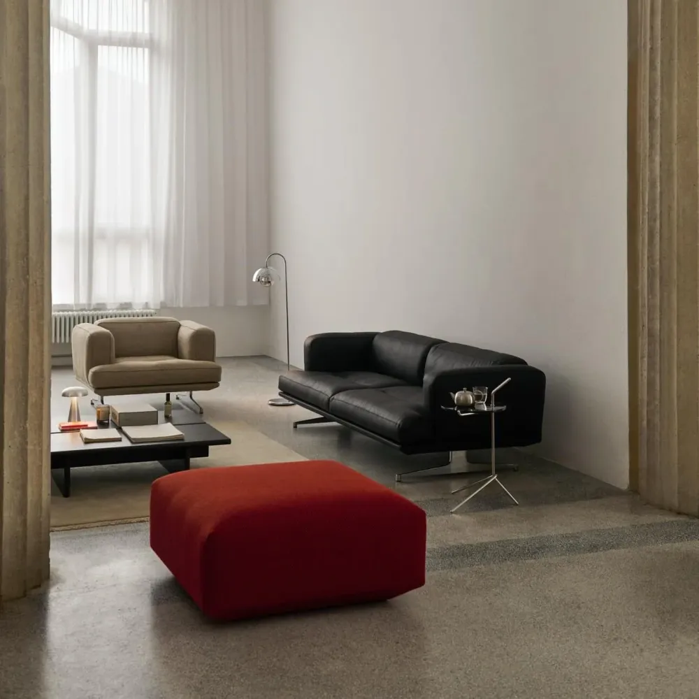 Sofa Inland AV23 Noble Black Leather