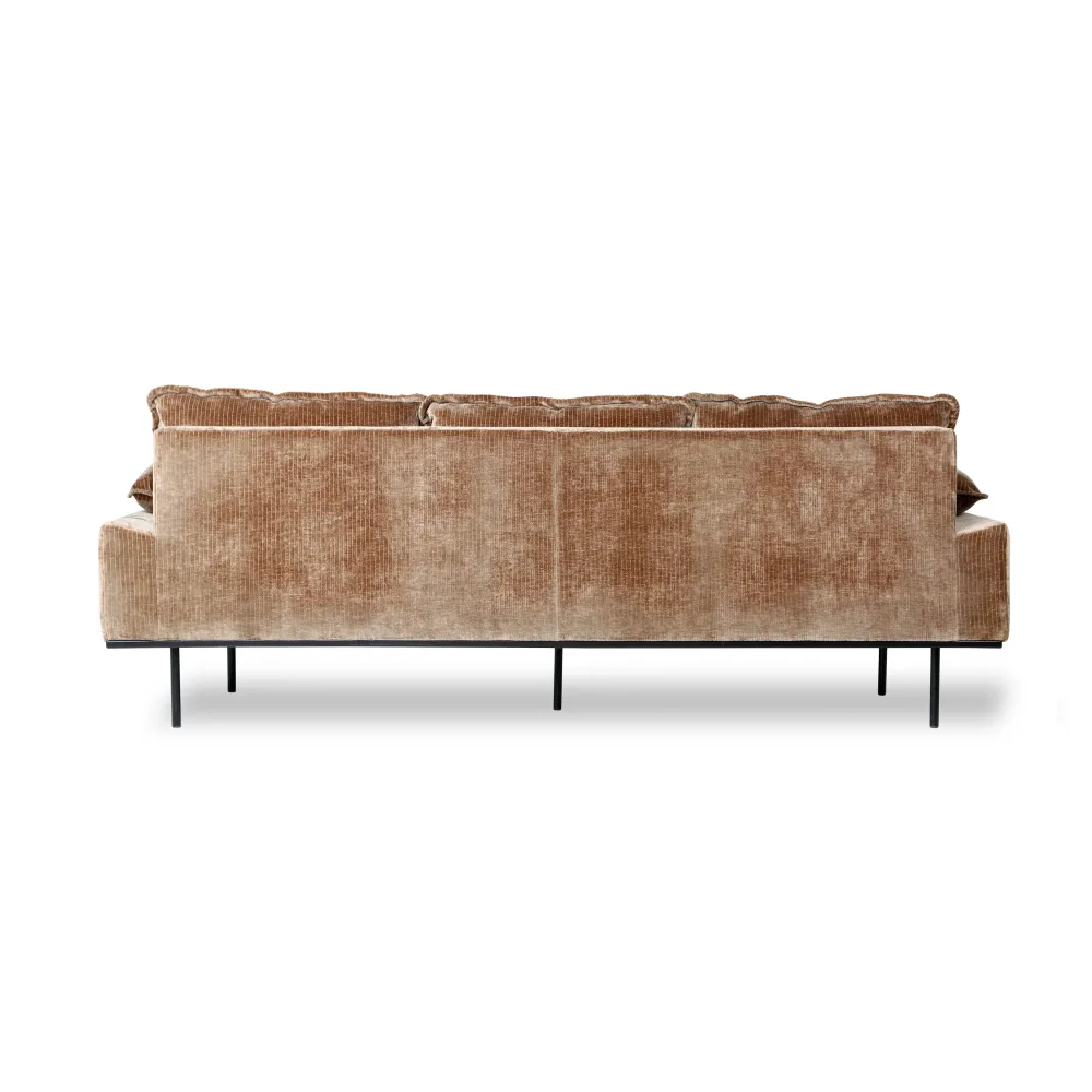 Sofa Retro Aged Gold 3 seter