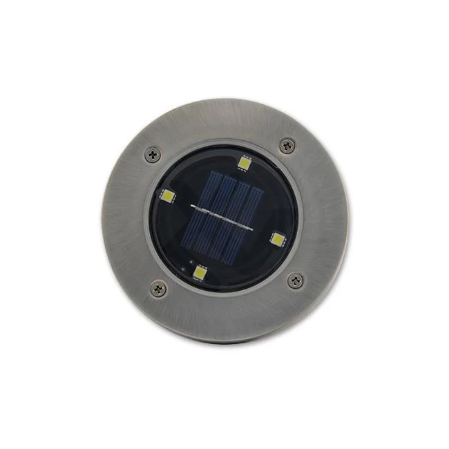 Solcelle LED Markspot – 4 LED Med Spyd