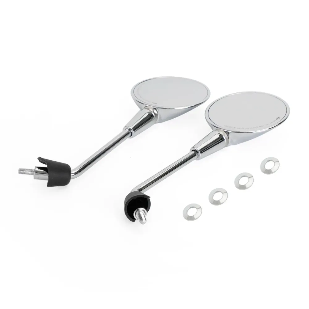 2013-2017 (EMEA, APAC) Vespa Primavera 50 2T Noabs E2-E3 Venstre/høyre bakre speil Chrome CM261901