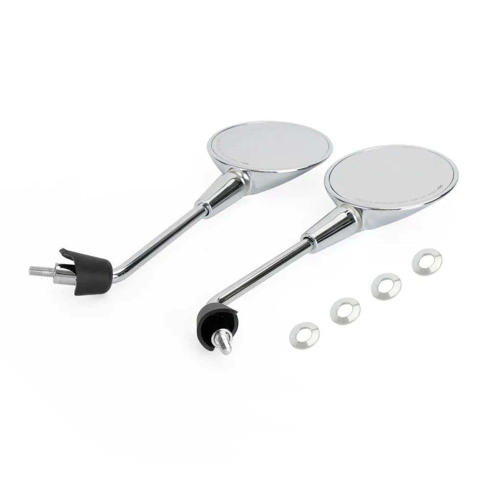 2017-2019 (EMEA) Vespa Primavera 50 4T 3V 25 km/h noabs E4 Venstre/høyre bakspeil Chrome CM261901