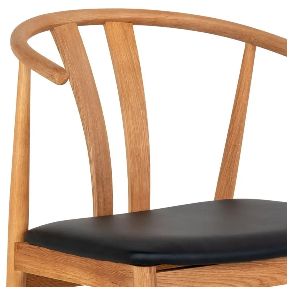 2-pk Artenara spisestol oak veneer