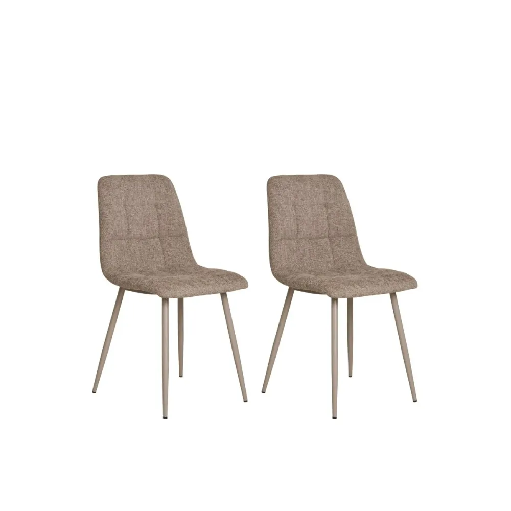 2-pk Middelfart spisestol grå