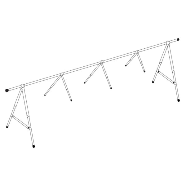 NOA, -stativ, 6-8m, Aluminium