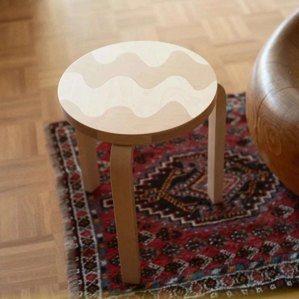 Artek Marimekko Stool 60, Lokki