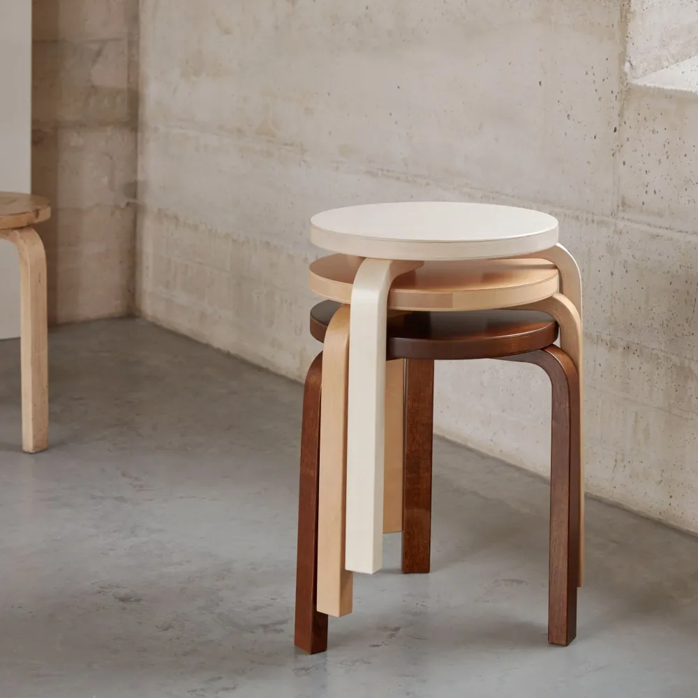 Artek Stool 60, Bjørk
