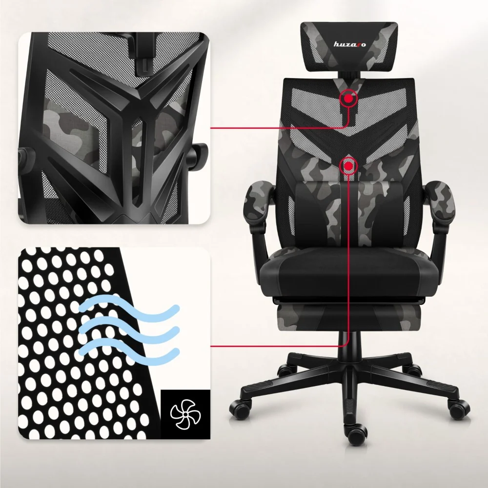 Gamingstol Huzaro Combat 5.0 Camo
