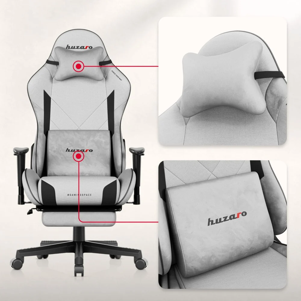 Gamingstol Huzaro Force 5.7 Grå