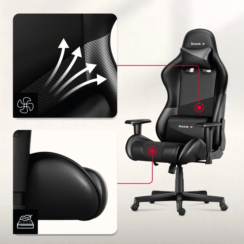 Gamingstol Huzaro FORCE 6.2 Karbon