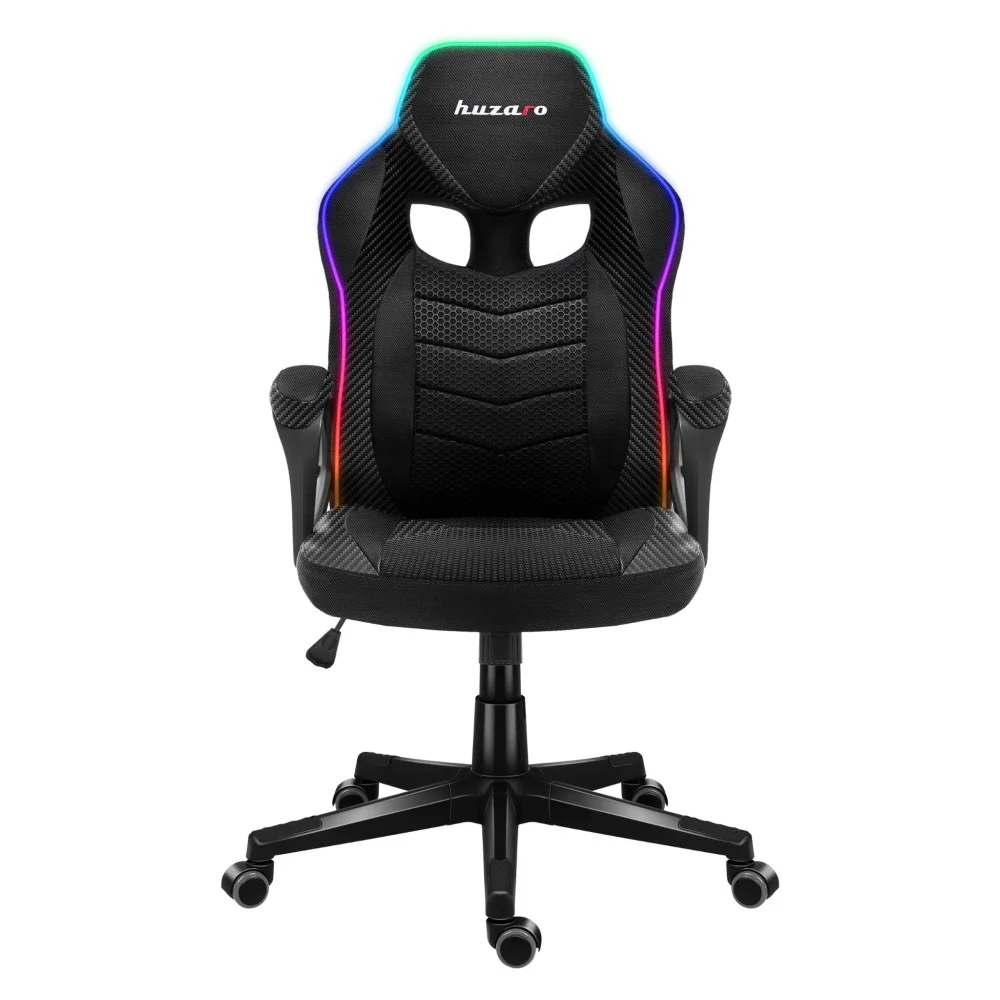 Gamingstol Huzaro Force 2.5 Karbon RGB Mesh