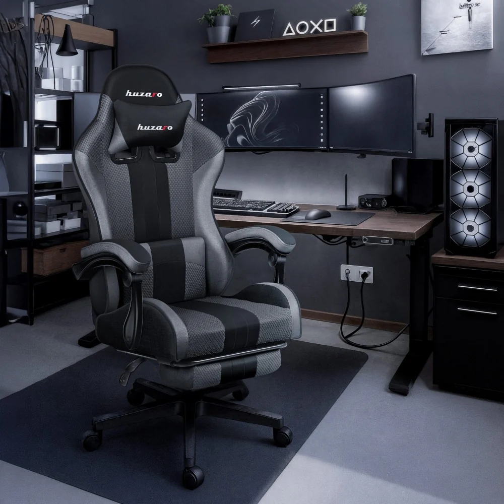 Gamingstol Huzaro Force 4.7 Grå Mesh