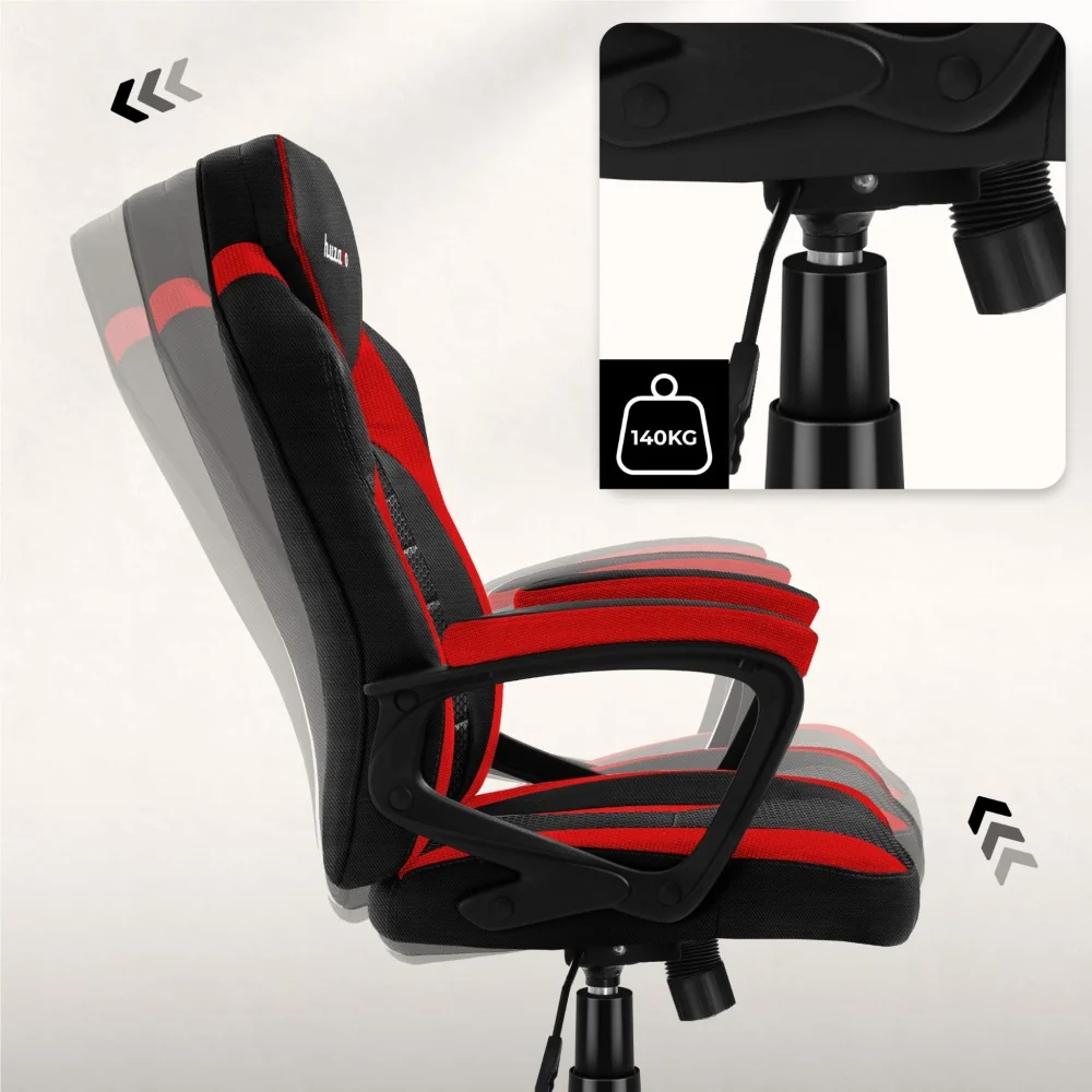 Gamingstol Huzaro FORCE 2.5 Rød Mesh