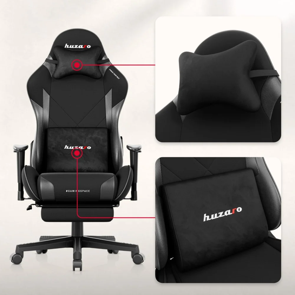 Gamingstol Huzaro Force 5.7 Svart