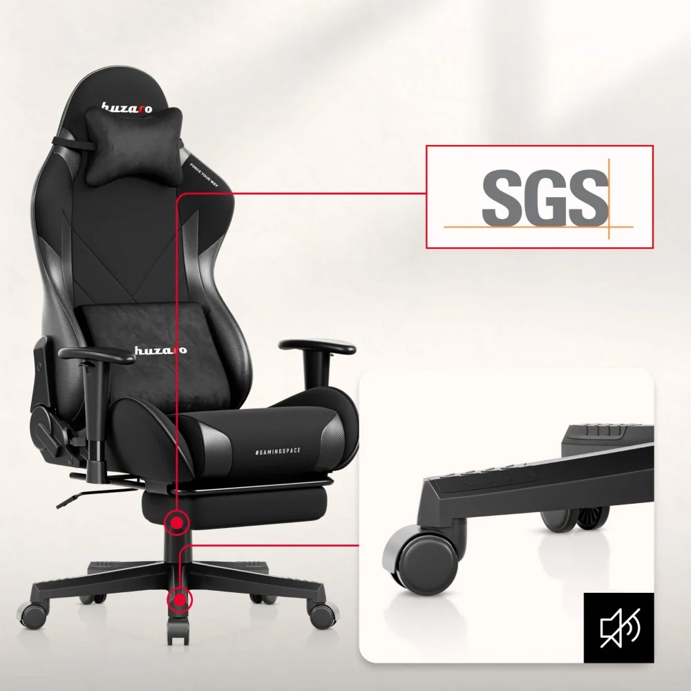 Gamingstol Huzaro Force 5.7 Svart