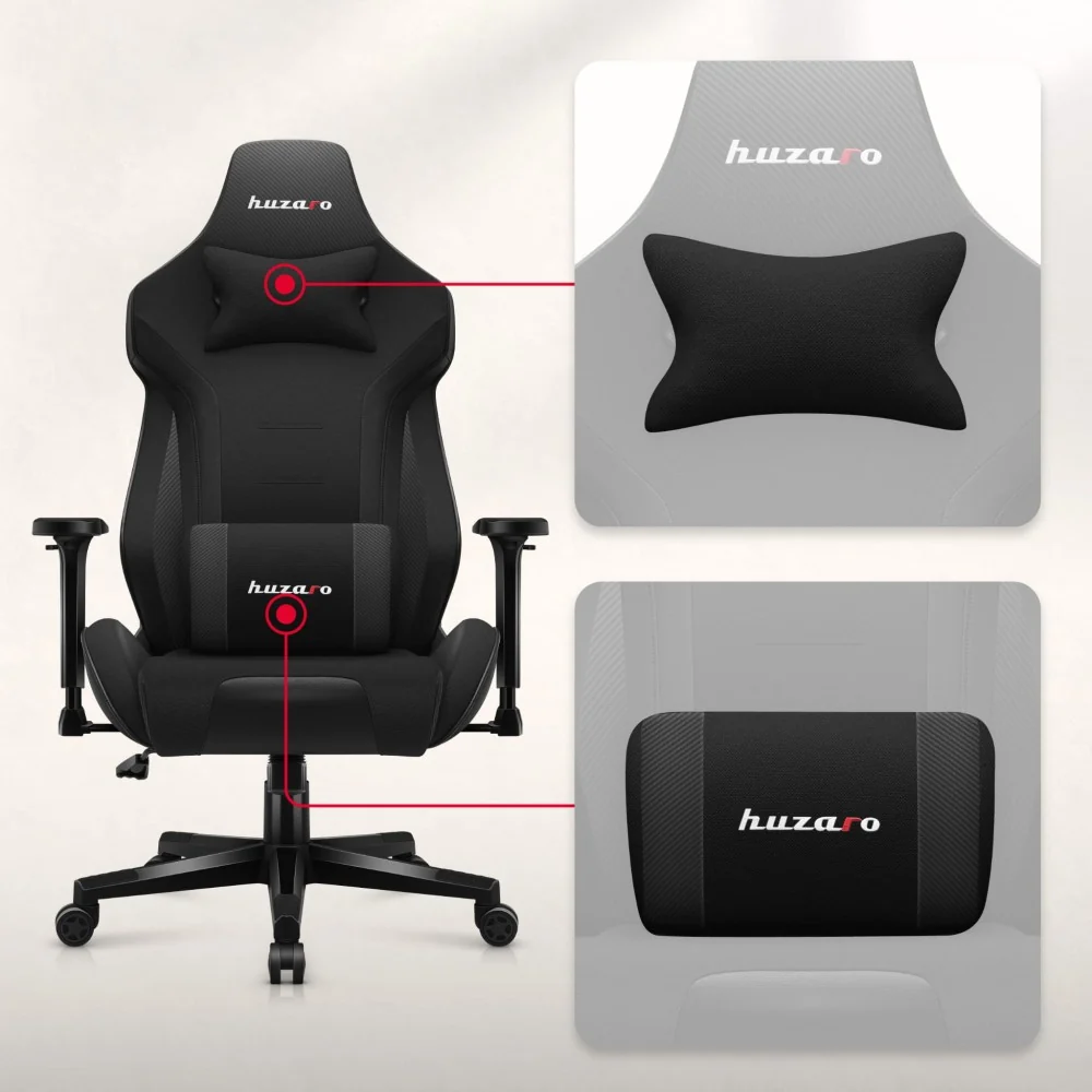 Gamingstol Huzaro FORCE 7.6 Svart