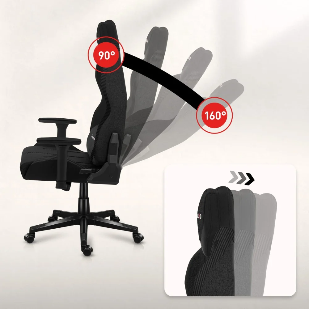 Gamingstol Huzaro FORCE 7.9 Svart Mesh
