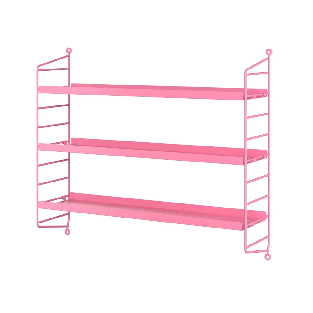 String Pocket Hylle Metall Fuchsia