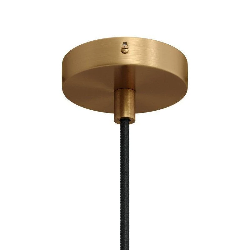 Mini Takkopp Til 1 Lampe Ø8.3 Børstet Messing