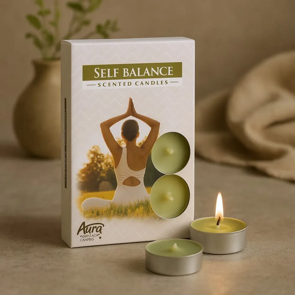 Duftlys Tealight Selvbalanse