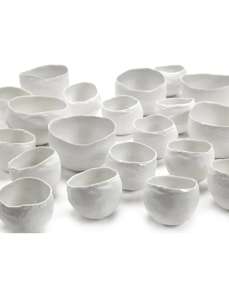 Telysholder Plaster Bowl Small