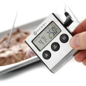 Steke termometer m/tidtaker