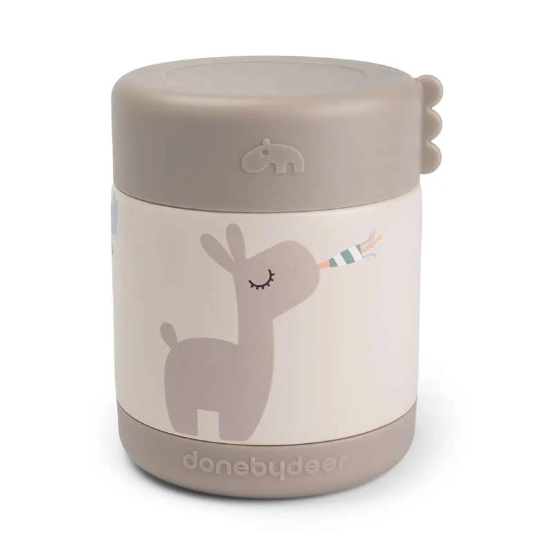 Done Deer Termo Matbeholder - 300ml - Feiring - Sand