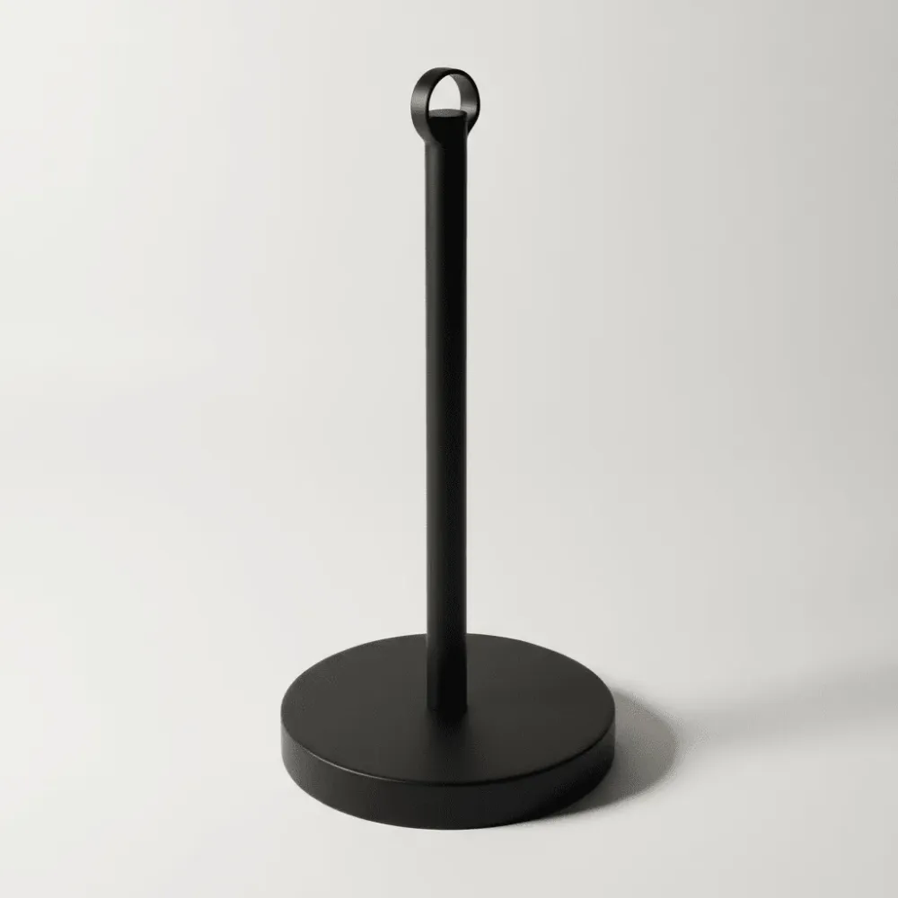 Tørkerullholder, sort metall