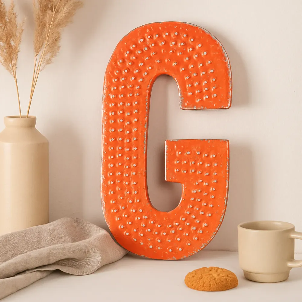 Bokstav G 15cm Assorterte farger