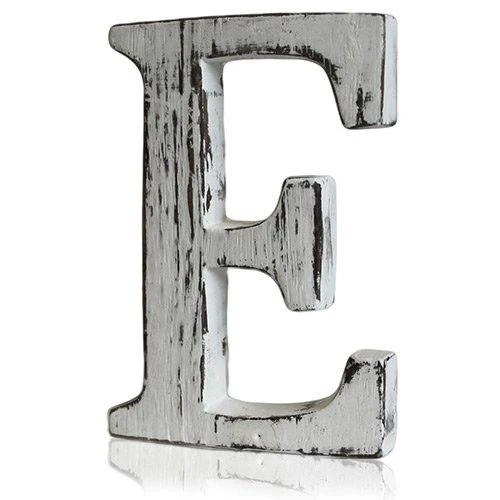 Shabby Chic Bokstav E
