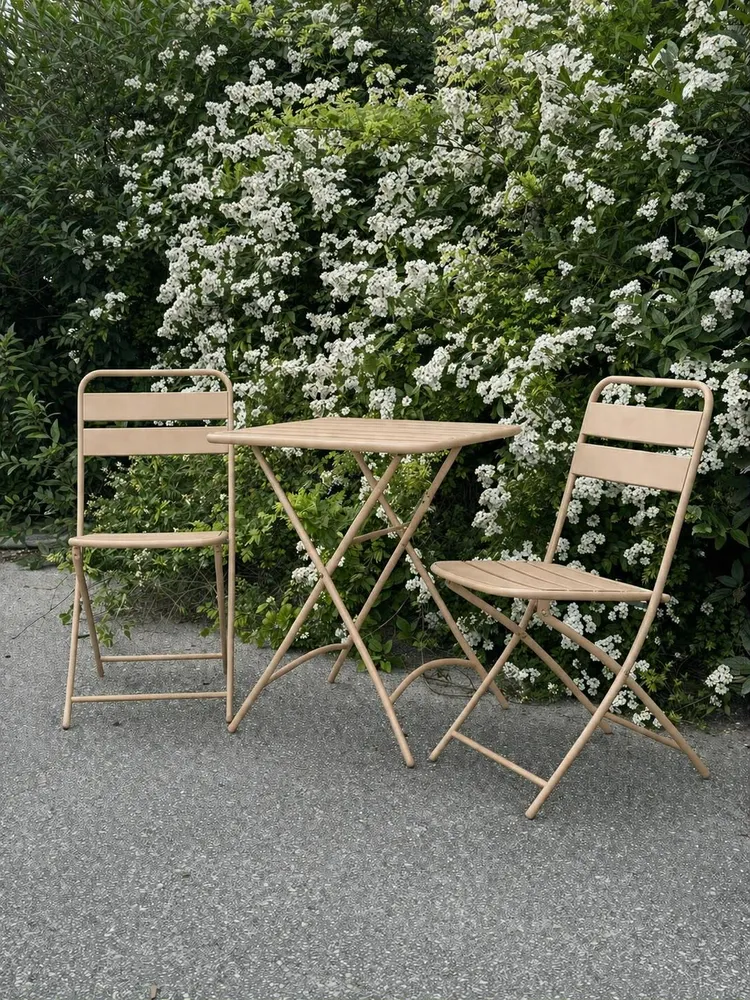 Kafésett - Beige garden