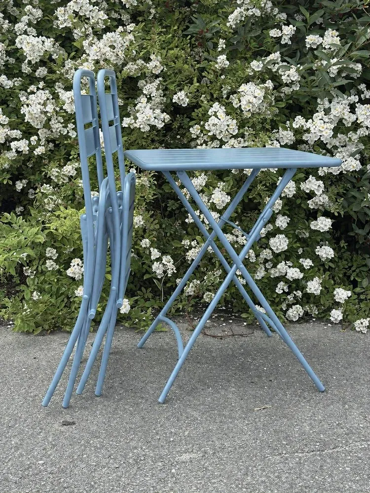 Kafésett - Blue garden