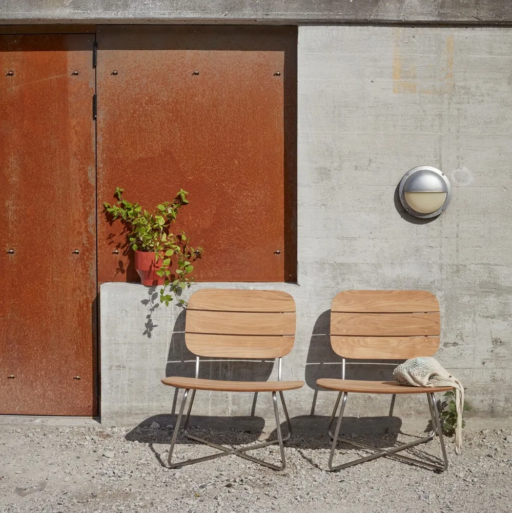 Lilium Lounge Stol Teak