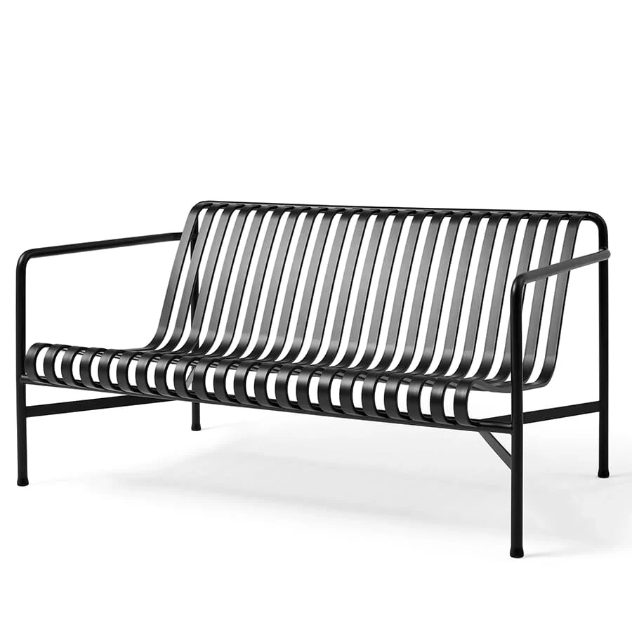 Palissade Loungesofa Anthracite