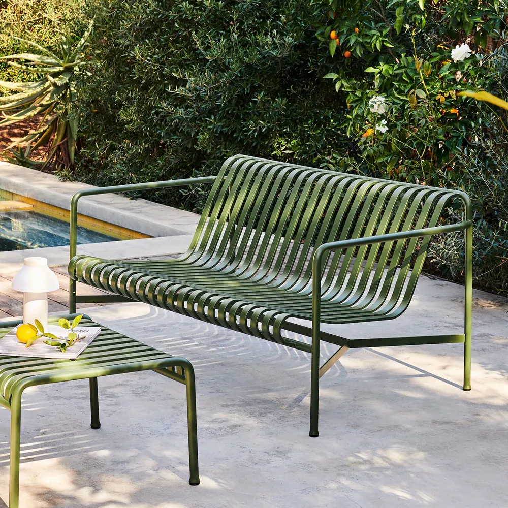Palissade Loungesofa Olive
