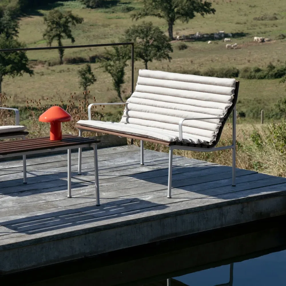 Pute Dobbel til Traverse Lounge Benk Beige