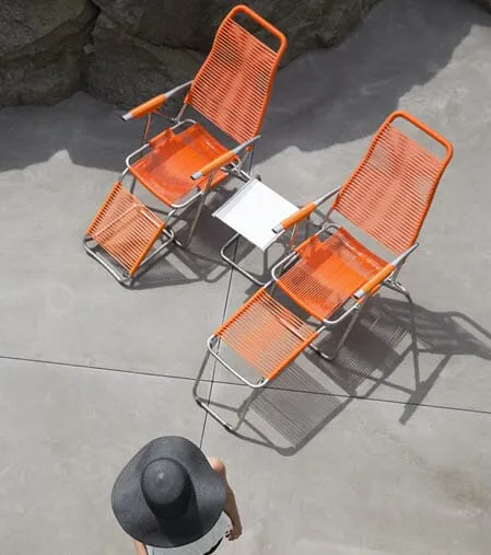 Spagetti Solstol Orange