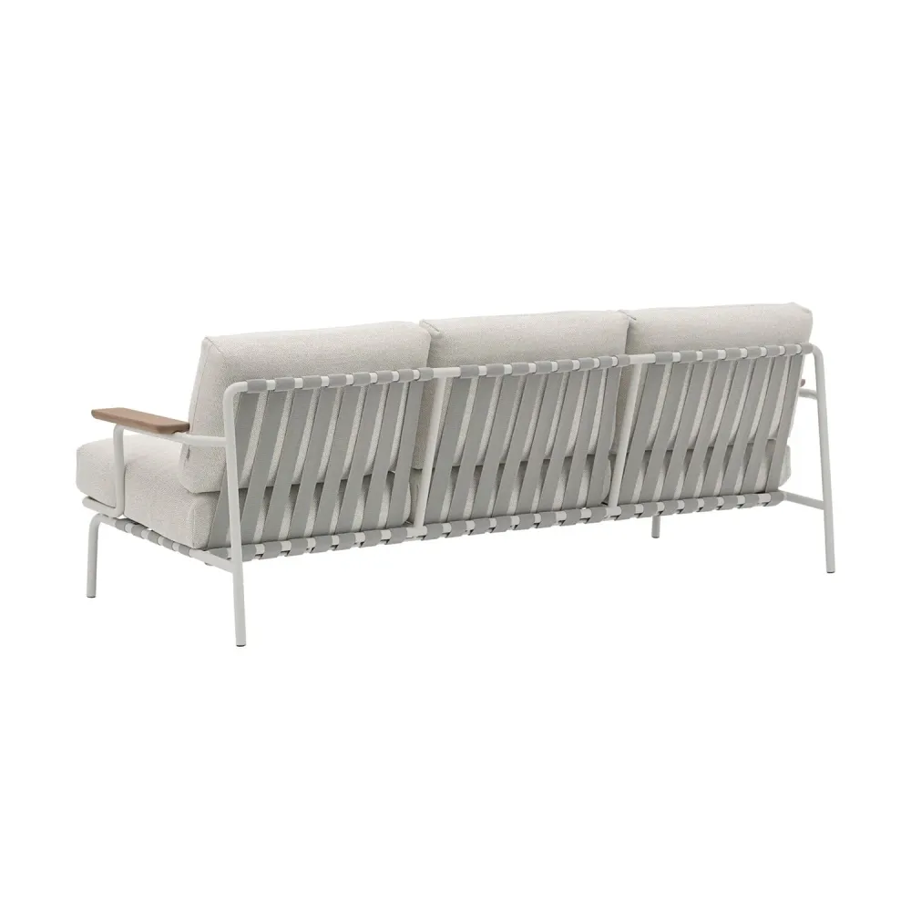 Utendørs 3-seter Sofa Settle - Laze 1/Grey
