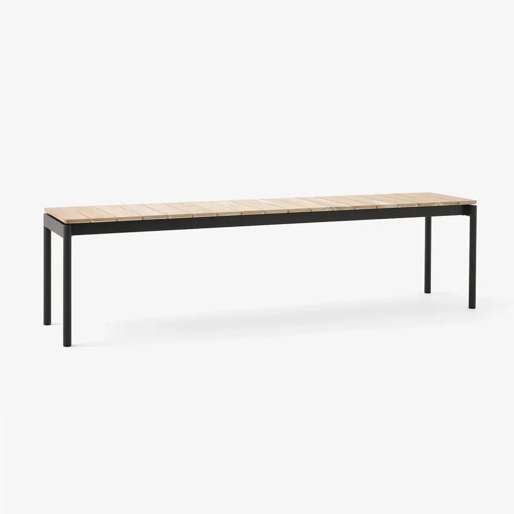 Utendørsbenk Ville AV28 Warm Black