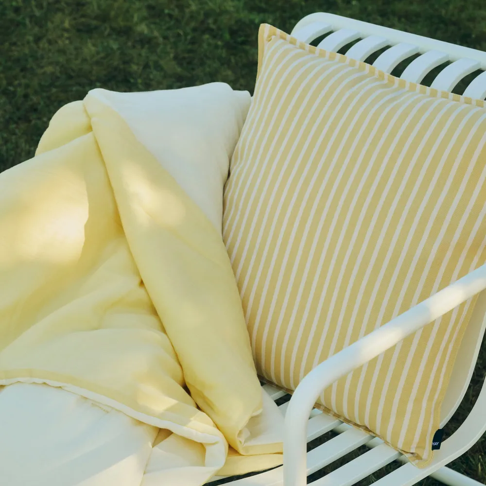 Utepute Terrazza Yellow Bold Stripe 50x50