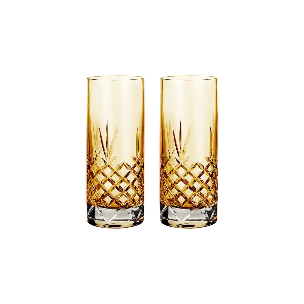 Crispy Highball Citrine // Gul - 2 stk.
