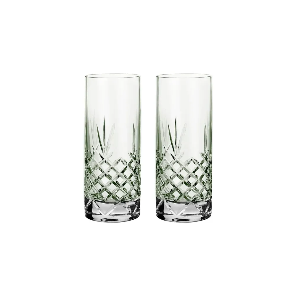 Crispy Highball Emerald // Grønn - 2 stk.