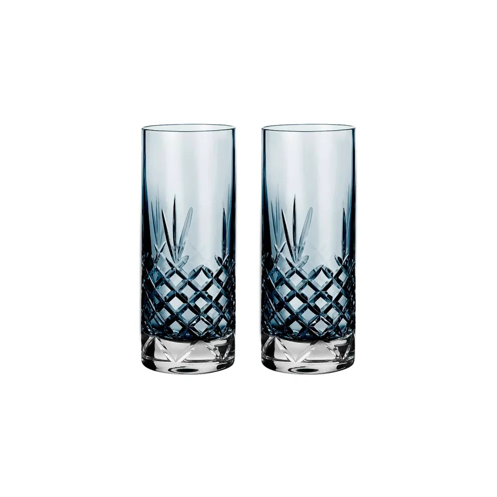 Crispy Highball Sapphire // Blå - 2 stk.